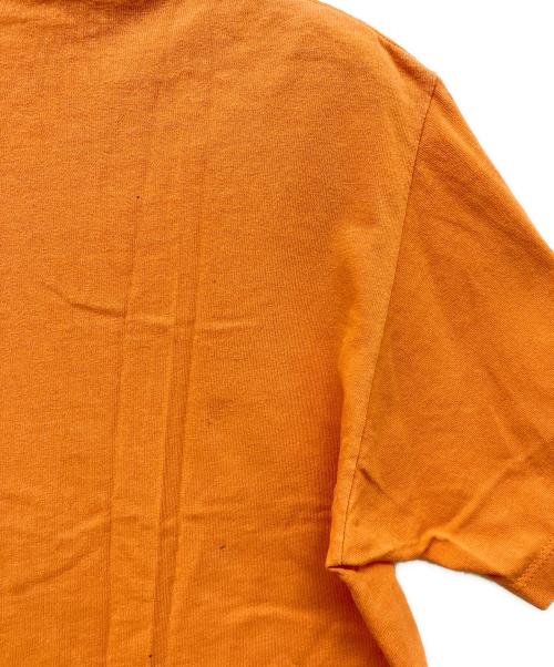 stussy（ステューシー）stussy (ステューシー) 90sロゴプリントTシャツ オレンジ サイズ:MEDIUMの古着・服飾アイテム