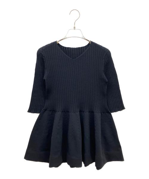 SLOBE IENA（スローブ イエナ）SLOBE IENA (スローブ イエナ) 2WAYペプラムプルオーバー ブラック サイズ:Fの古着・服飾アイテム