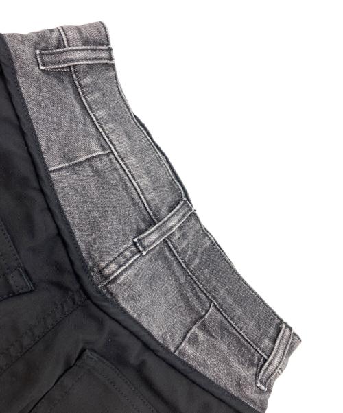 DIESEL（ディーゼル）DIESEL (ディーゼル) O-LIA 切替スカート ブラック サイズ:24の古着・服飾アイテム