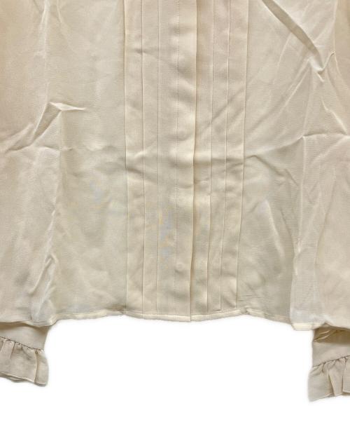 SEZANE（セザンヌ）SEZANE (セザンヌ) シルクブラウス アイボリー サイズ:42 未使用品の古着・服飾アイテム
