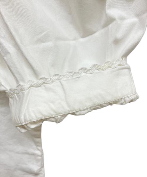 SEZANE（セザンヌ）SEZANE (セザンヌ) フリルブラウス ホワイト サイズ:34 未使用品の古着・服飾アイテム