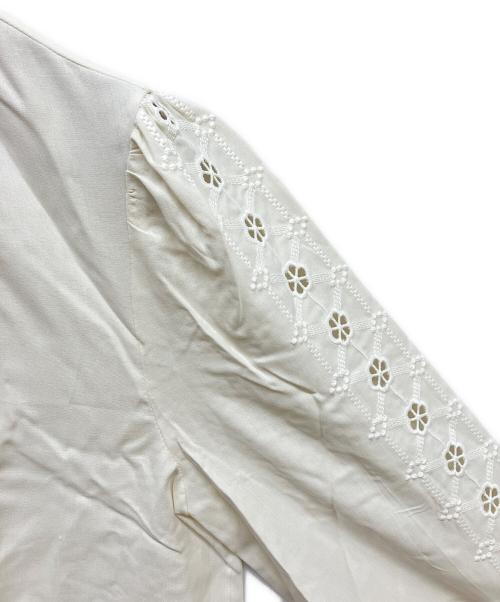 SEZANE（セザンヌ）SEZANE (セザンヌ) シルクブラウス アイボリー サイズ:36 未使用品の古着・服飾アイテム