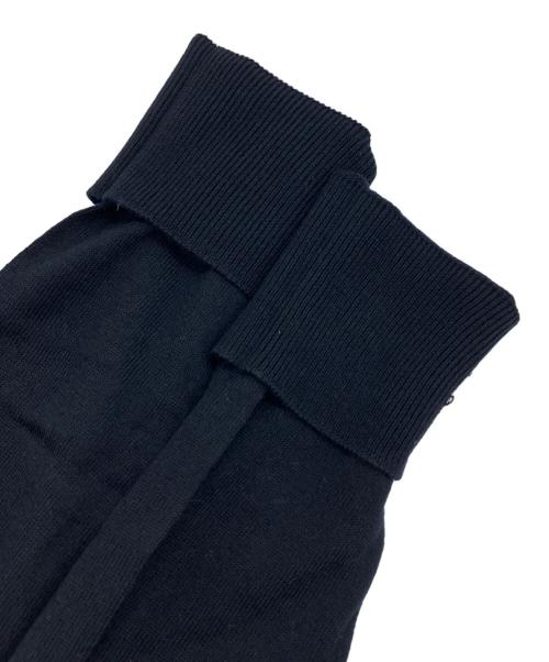 Sandro（サンドロ）Sandro (サンドロ) Sweater With Broderie Anglaise At Collar ホワイト×ネイビー サイズ:3 未使用品の古着・服飾アイテム