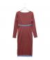 Rouje (ルージュ) MORGANE UNI DRESS ブラウン サイズ:36 未使用品：8000円