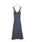 ALEXIA STAM (アリシアスタン) Rib Knit Flare Dress グレー サイズ:S 未使用品：8000円