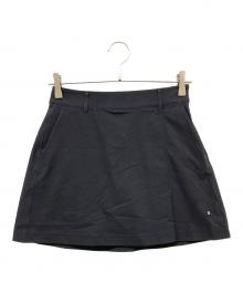 LULULEMON（ルルレモン）の古着「ストレッチツイル フロントプリーツゴルフスカート」｜ブラック