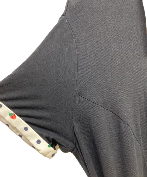HVN（ヘイチヴィーエヌ）HVN (ヘイチヴィーエヌ) Ava Short Sleeve Jersey Dress ブラック サイズ:SIZE 4 未使用品の古着・服飾アイテム