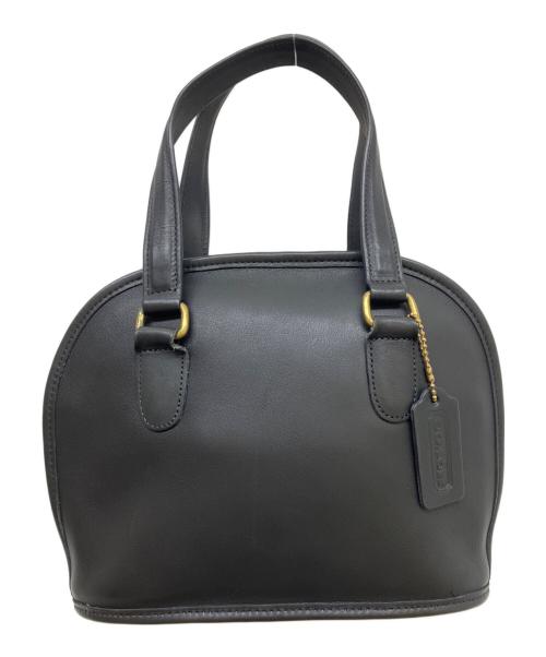 COACH（コーチ）COACH (コーチ) レザーハンドバッグ ブラックの古着・服飾アイテム