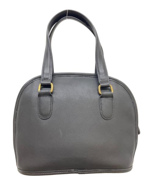COACH（コーチ）COACH (コーチ) レザーハンドバッグ ブラックの古着・服飾アイテム