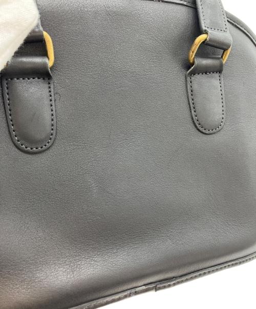 COACH（コーチ）COACH (コーチ) レザーハンドバッグ ブラックの古着・服飾アイテム