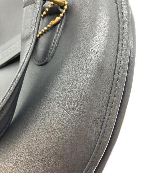 COACH（コーチ）COACH (コーチ) レザーハンドバッグ ブラックの古着・服飾アイテム