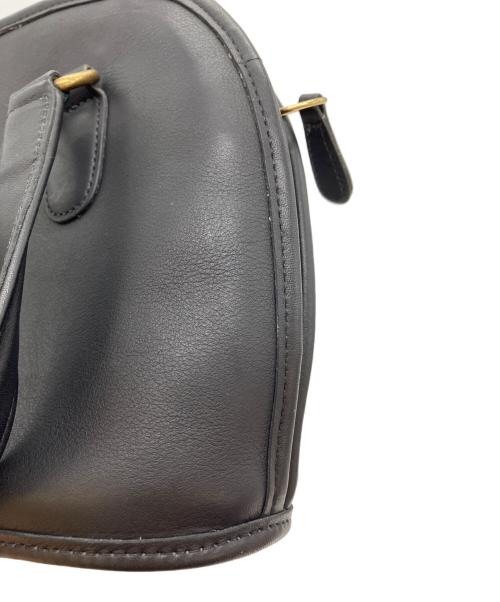 COACH（コーチ）COACH (コーチ) レザーハンドバッグ ブラックの古着・服飾アイテム
