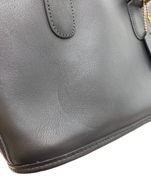 COACH（コーチ）COACH (コーチ) レザーハンドバッグ ブラックの古着・服飾アイテム