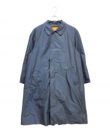 Aquascutum（アクアスキュータム）の古着「ライナー付ステンカラーコート」｜ネイビー