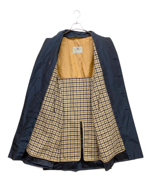 Aquascutum（アクアスキュータム）Aquascutum (アクアスキュータム) ライナー付ステンカラーコート ネイビー サイズ:-の古着・服飾アイテム