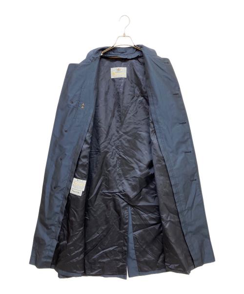 Aquascutum（アクアスキュータム）Aquascutum (アクアスキュータム) ライナー付ステンカラーコート ネイビー サイズ:-の古着・服飾アイテム