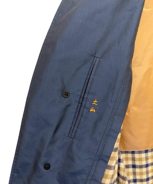 Aquascutum（アクアスキュータム）Aquascutum (アクアスキュータム) ライナー付ステンカラーコート ネイビー サイズ:-の古着・服飾アイテム