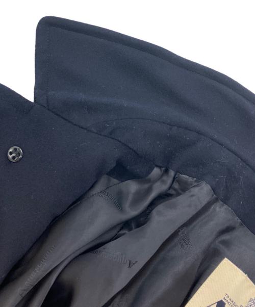 Aquascutum（アクアスキュータム）Aquascutum (アクアスキュータム) カシミヤ混コート ネイビー サイズ:-の古着・服飾アイテム