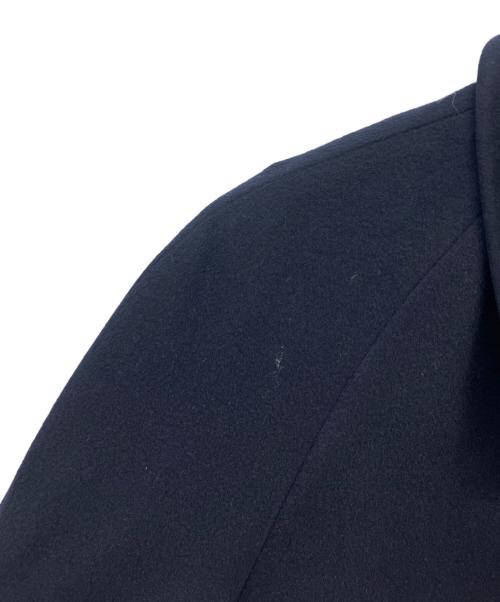 Aquascutum（アクアスキュータム）Aquascutum (アクアスキュータム) カシミヤ混コート ネイビー サイズ:-の古着・服飾アイテム