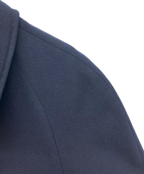 Aquascutum（アクアスキュータム）Aquascutum (アクアスキュータム) カシミヤ混コート ネイビー サイズ:-の古着・服飾アイテム