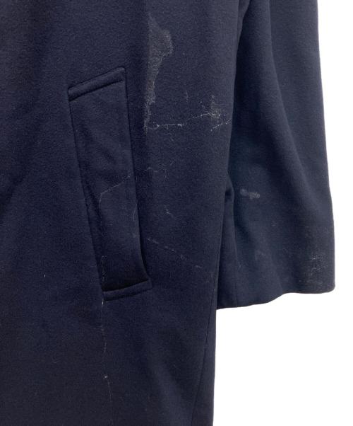 Aquascutum（アクアスキュータム）Aquascutum (アクアスキュータム) カシミヤ混コート ネイビー サイズ:-の古着・服飾アイテム
