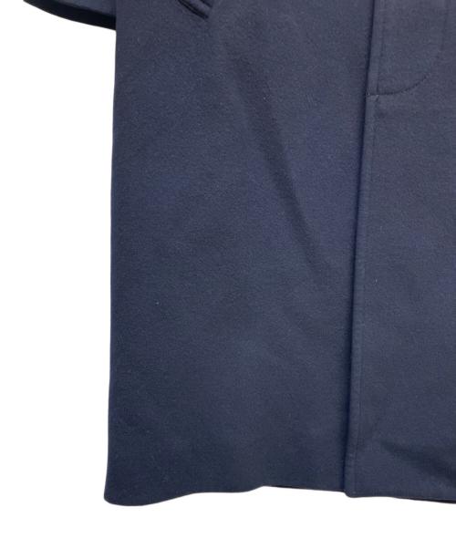 Aquascutum（アクアスキュータム）Aquascutum (アクアスキュータム) カシミヤ混コート ネイビー サイズ:-の古着・服飾アイテム