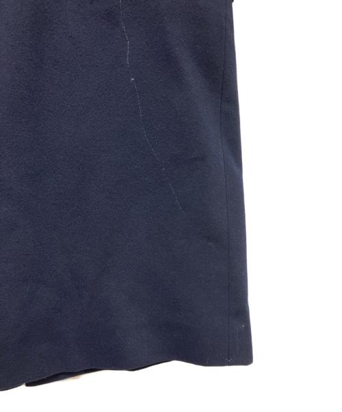 Aquascutum（アクアスキュータム）Aquascutum (アクアスキュータム) カシミヤ混コート ネイビー サイズ:-の古着・服飾アイテム