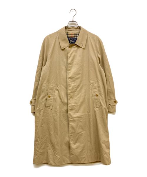 Burberry's（バーバリーズ）Burberry's (バーバリーズ) 裏ノバチェック ステンカラーコート ベージュ サイズ:不明の古着・服飾アイテム
