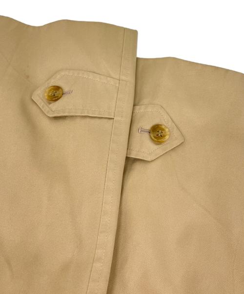 Burberry's（バーバリーズ）Burberry's (バーバリーズ) 裏ノバチェック ステンカラーコート ベージュ サイズ:不明の古着・服飾アイテム