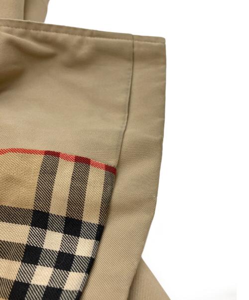 Burberry's（バーバリーズ）Burberry's (バーバリーズ) 裏ノバチェック ステンカラーコート ベージュ サイズ:不明の古着・服飾アイテム