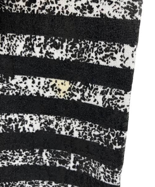 COMME des GARCONS HOMME PLUS（コムデギャルソンオムプリュス）COMME des GARCONS HOMME PLUS (コムデギャルソンオムプリュス) ボーダーカットソー ブラック サイズ:Lの古着・服飾アイテム