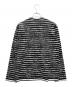 COMME des GARCONS HOMME PLUS (コムデギャルソンオムプリュス) ボーダーカットソー ブラック サイズ:L：10000円