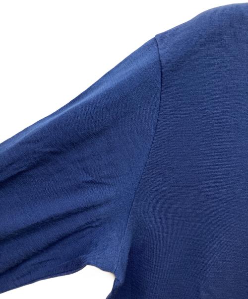 COMME des GARCONS HOMME PLUS（コムデギャルソンオムプリュス）COMME des GARCONS HOMME PLUS (コムデギャルソンオムプリュス) ウールニット ブルー サイズ:Lの古着・服飾アイテム