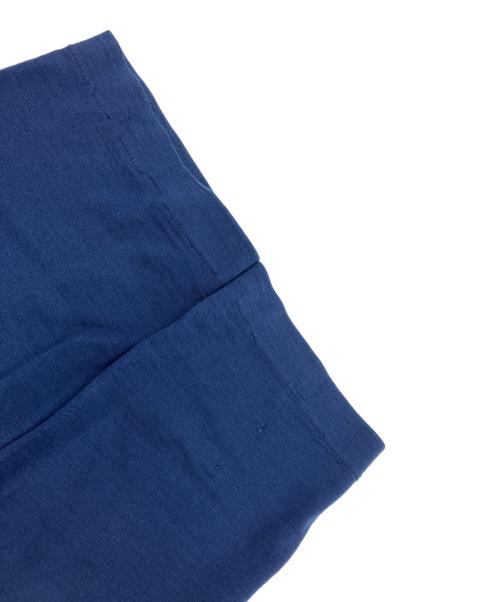 COMME des GARCONS HOMME PLUS（コムデギャルソンオムプリュス）COMME des GARCONS HOMME PLUS (コムデギャルソンオムプリュス) ウールニット ブルー サイズ:Lの古着・服飾アイテム