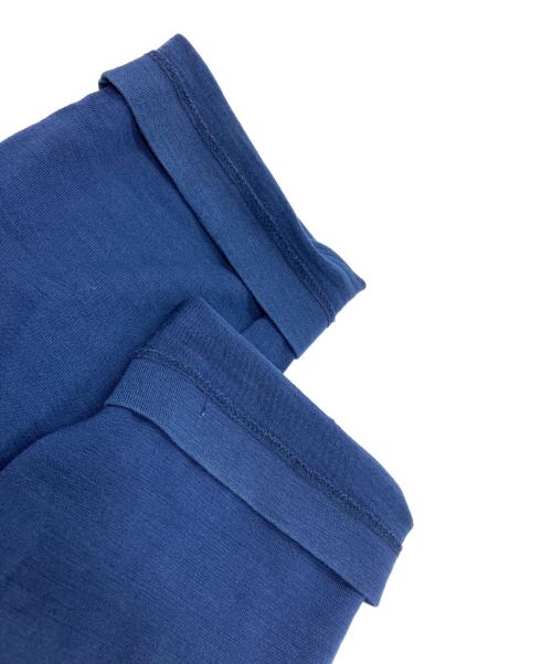COMME des GARCONS HOMME PLUS（コムデギャルソンオムプリュス）COMME des GARCONS HOMME PLUS (コムデギャルソンオムプリュス) ウールニット ブルー サイズ:Lの古着・服飾アイテム