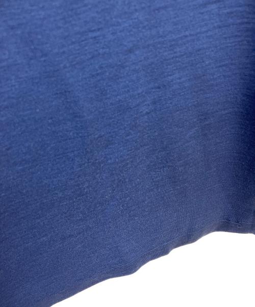 COMME des GARCONS HOMME PLUS（コムデギャルソンオムプリュス）COMME des GARCONS HOMME PLUS (コムデギャルソンオムプリュス) ウールニット ブルー サイズ:Lの古着・服飾アイテム