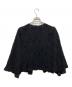 COMME des GARCONS (コムデギャルソン) ポンチョ ブラック サイズ:S：20000円