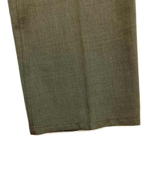 TAO COMME des GARCONS（タオ コムデギャルソン）TAO COMME des GARCONS (タオ コムデギャルソン) ウール混スラックス オリーブ サイズ:Sの古着・服飾アイテム