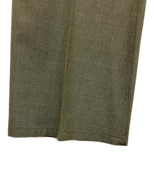TAO COMME des GARCONS（タオ コムデギャルソン）TAO COMME des GARCONS (タオ コムデギャルソン) ウール混スラックス オリーブ サイズ:Sの古着・服飾アイテム