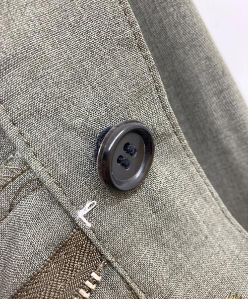 TAO COMME des GARCONS（タオ コムデギャルソン）TAO COMME des GARCONS (タオ コムデギャルソン) ウール混スラックス オリーブ サイズ:Sの古着・服飾アイテム