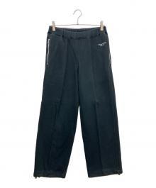 COMME des GARCONS HOMME PLUS×ROLLING STONES（コムデギャルソンオムプリュス×ローリングストーンズ）の古着「スウェットパンツ」｜ブラック