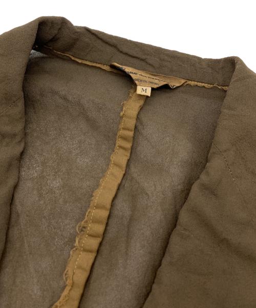 ROBE DE CHAMBRE COMME DES GARCONS（ローブドシャンブル コムデギャルソン）ROBE DE CHAMBRE COMME DES GARCONS (ローブドシャンブル コムデギャルソン) フリンジジャケット オリーブ サイズ:SIZE Mの古着・服飾アイテム