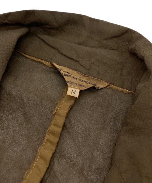 ROBE DE CHAMBRE COMME DES GARCONS（ローブドシャンブル コムデギャルソン）ROBE DE CHAMBRE COMME DES GARCONS (ローブドシャンブル コムデギャルソン) フリンジジャケット オリーブ サイズ:SIZE Mの古着・服飾アイテム