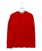 COMME des GARCONSコムデギャルソン）の古着「ウールカットソー」｜レッド