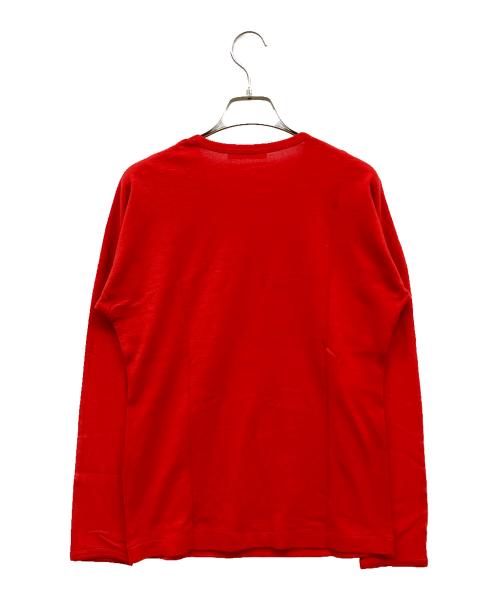 COMME des GARCONS（コムデギャルソン）COMME des GARCONS (コムデギャルソン) ウールカットソー レッド サイズ:-の古着・服飾アイテム