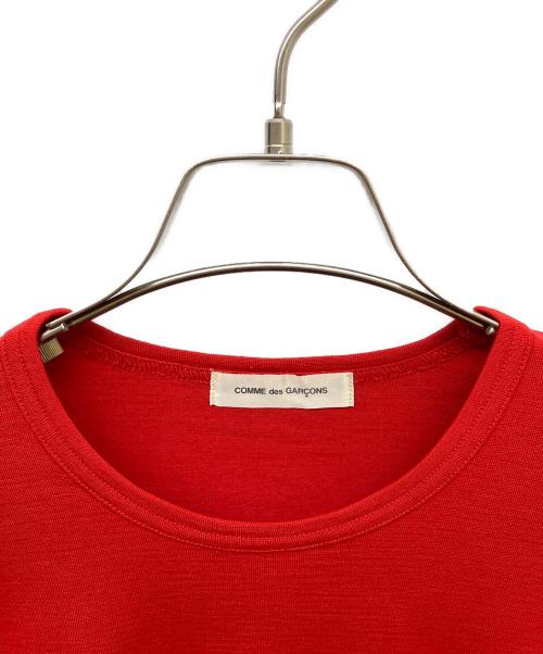 COMME des GARCONS（コムデギャルソン）COMME des GARCONS (コムデギャルソン) ウールカットソー レッド サイズ:-の古着・服飾アイテム