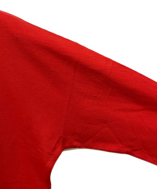 COMME des GARCONS（コムデギャルソン）COMME des GARCONS (コムデギャルソン) ウールカットソー レッド サイズ:-の古着・服飾アイテム