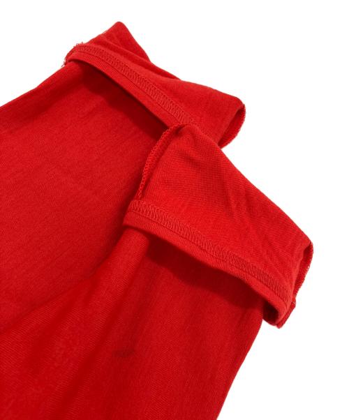 COMME des GARCONS（コムデギャルソン）COMME des GARCONS (コムデギャルソン) ウールカットソー レッド サイズ:-の古着・服飾アイテム