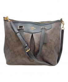 COACH（コーチ）の古着「2WAYバッグ」｜ブラウン