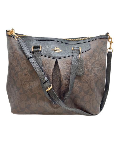 COACH（コーチ）COACH (コーチ) 2WAYバッグ ブラウンの古着・服飾アイテム